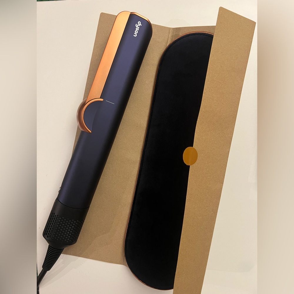 Dyson Hair Straightener in Blue and Gold / No Box